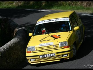 Renault 5 GT Turbo groupe N jaune