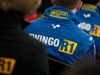 Brunier en Twingo R1 au Rallye Monté Carlo 2015
