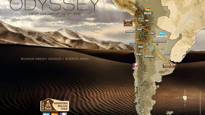 Dakar 2015 parcours