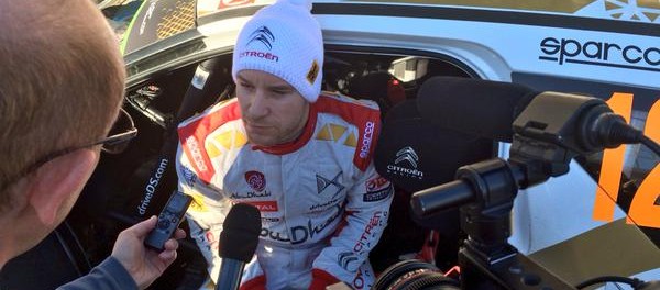 Mads Ostberg, 4ème sur DS3 WRC Monte-Carlo 2015