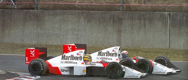 Prost Senna McLaren Honda - Suzuka 1989