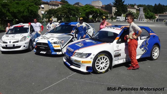 podium Rallye du Sidobre 2015