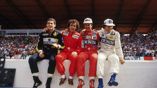 Senna Prost Mansell Piquet F1 : des pilotes d'exception