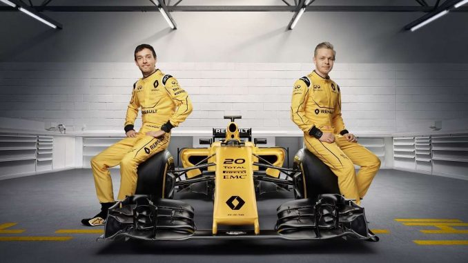 Les pilotes Renault F1 2016