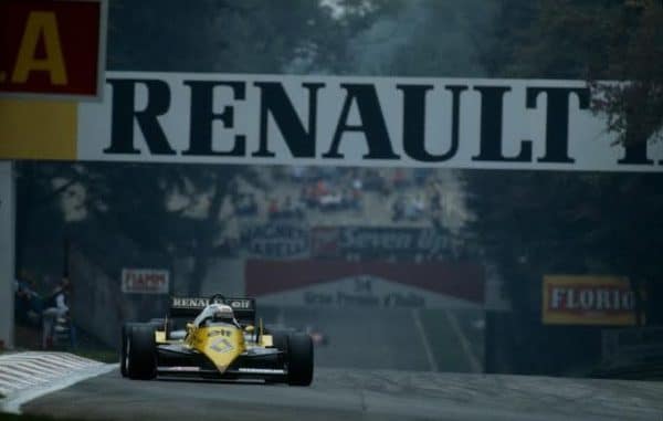 Alain Prost 1983 Renault F1 Turbo