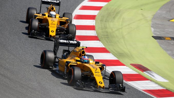 Renault F1 GP Barcelone 2016