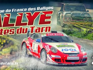 Parcours Rallye des Côtes du Tarn 2016