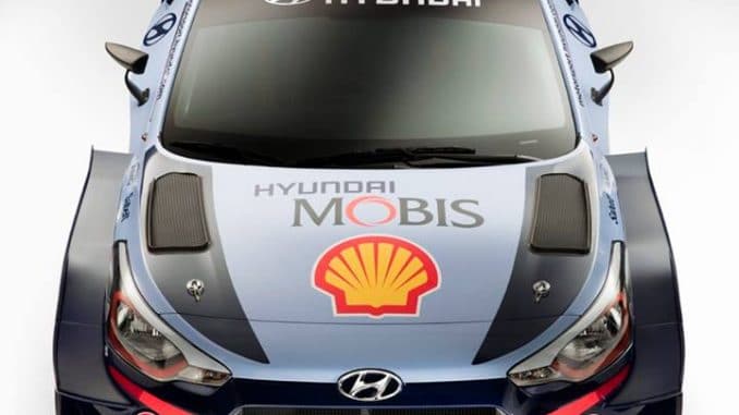 Hyundai i20 WRC version 2017