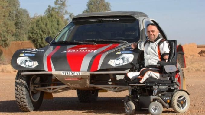 Philippe Croizon Dakar 2017 buggy
