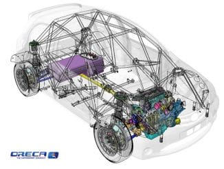 ORECA fournisseur du FIA KIT R4 Rally Cars. (c) : ORECA