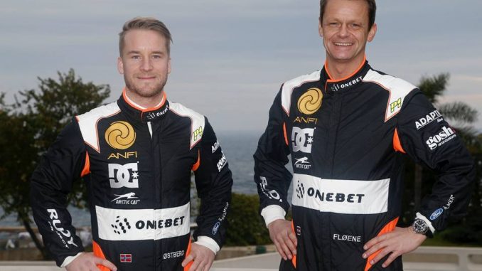 Mads Ostberg prêt pour le Rallye de Suède