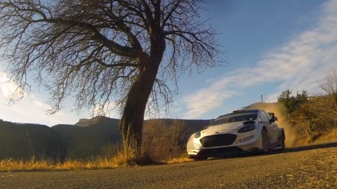 Vidéo des tests pré Rallye Monte-Carlo 2017. (c) : DR