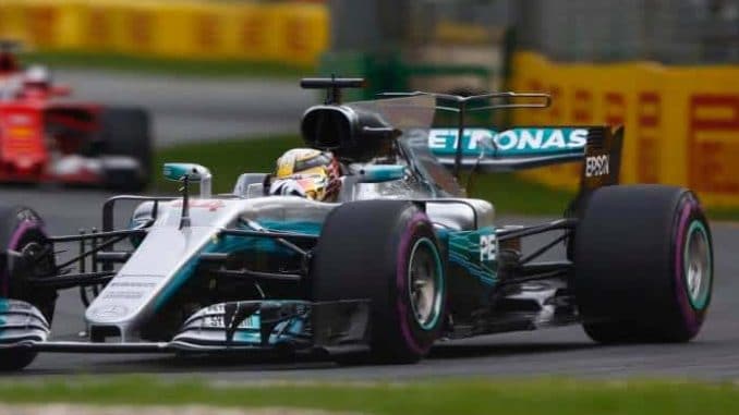 Le T-wing de la Mercedes F1 2017. (c) : DR
