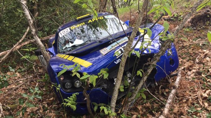 Abandons Rallye des 3 Chateaux 2017 Sortie pour Cédric Delage et le Speedster