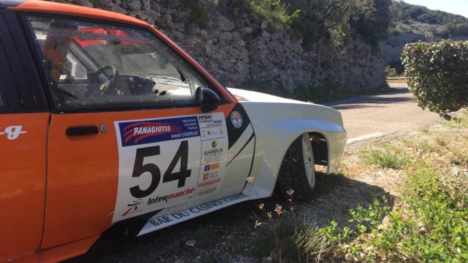 Denis Hugues. Abandons Rallye de Venasque 2017. (c) : DR