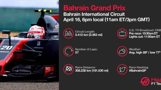 Programme TV GP de Bahreïn 2017