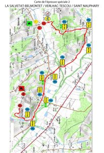 Rallye du Frontonnais 2017 - Carte ES2