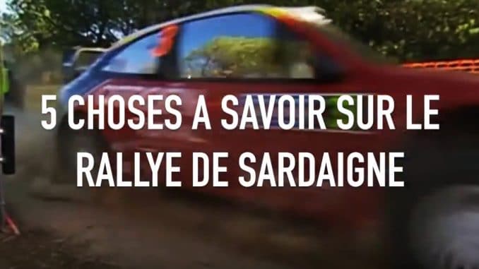 5 choses à savoir sur le Rallye de Sardaigne