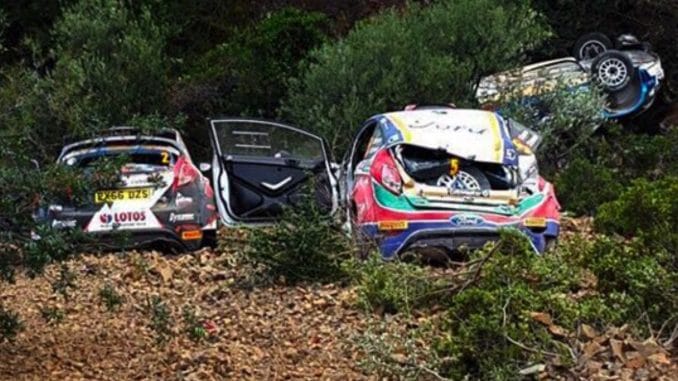 Abandons Rallye Chypre 2017