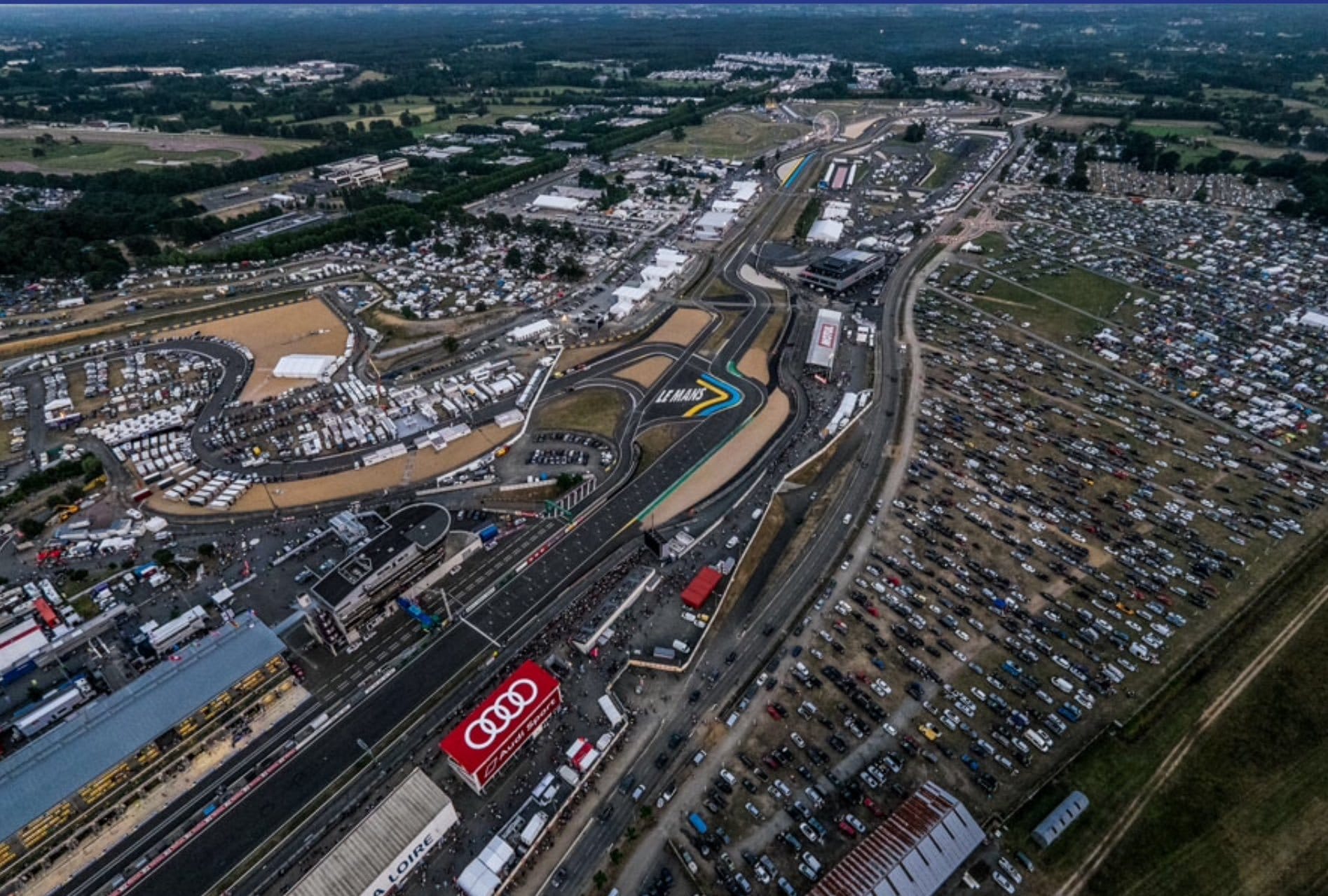 Le Circuit Des 24 Heures Du Mans Pilote De Course
