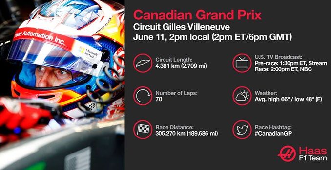 Programme TV GP du Canada 2017