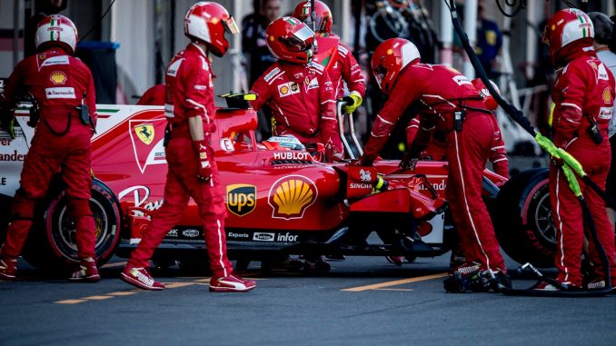 Kimi Raikkonen a connu un we difficile à Bakou (c) : Ferrari