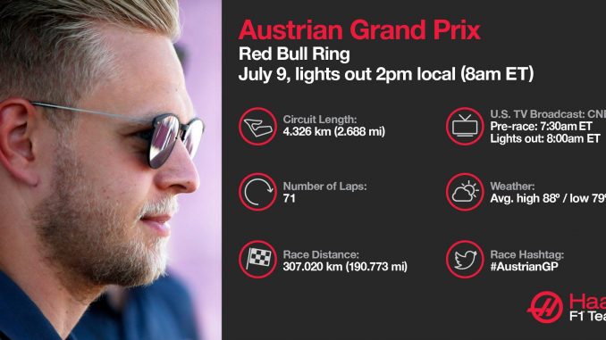 Programme TV GP Autriche 2017