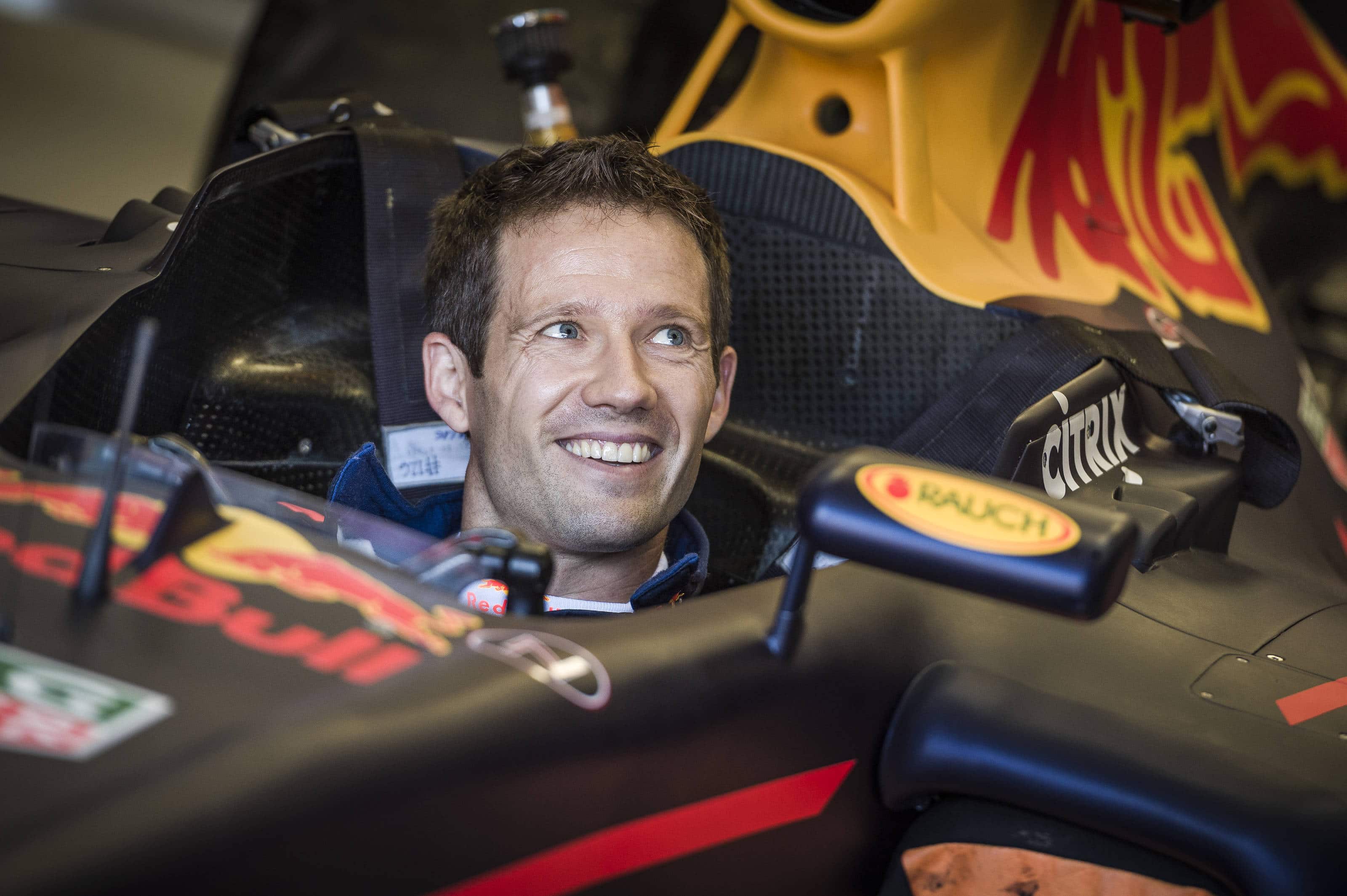 Sébastien Ogier pilote une F1 Pilote de Course