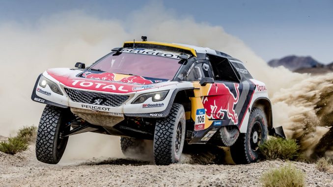 Silk Way Rally 2017 Etape 11 : Peter encore. (c) : Peugeot Sport