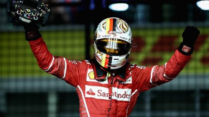 F1 : Vettel en Pole à Singapour