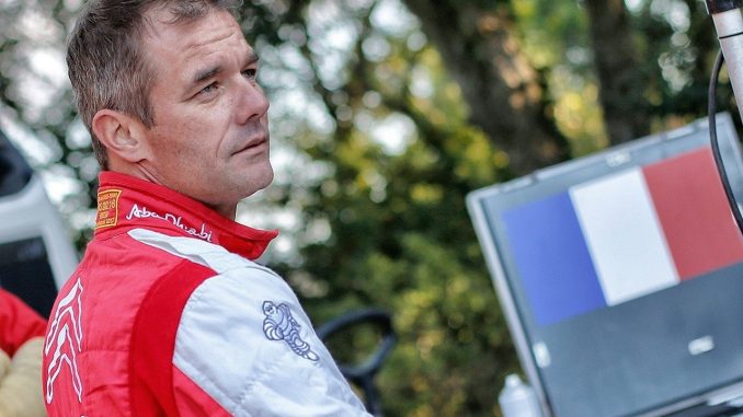 Loeb essaie la C3 WRC sur terre