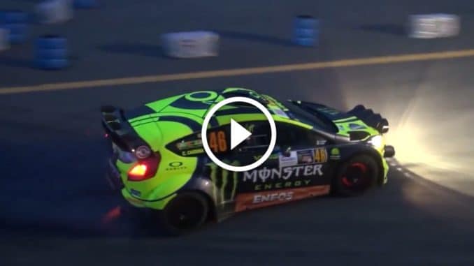 Monza Rally Show 2017 : Rossi flambe