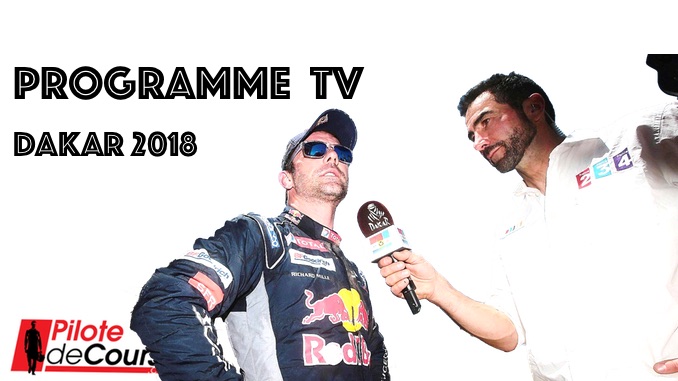 Le Dakar 2018 à la TV : programme