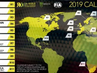 Calendrier World RallyCross 2019