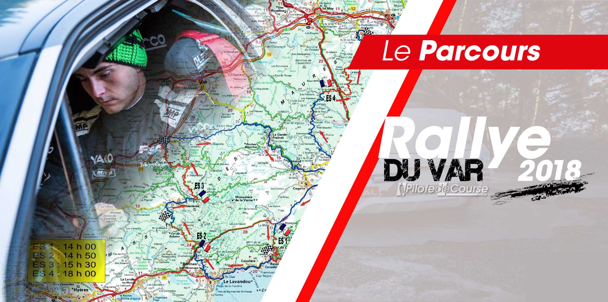 Les spéciales du Rallye du Var 2018 Pilote de Course