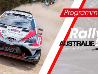 Programme TV Rallye Australie 2018