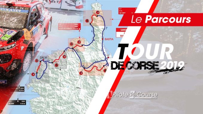 les spéciales du Tour de Corse 2019
