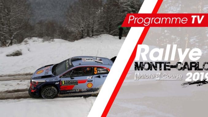 Programme TV Rallye Monte-Carlo 2019
