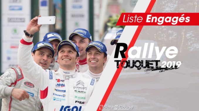 engagés Rallye du Touquet 2019