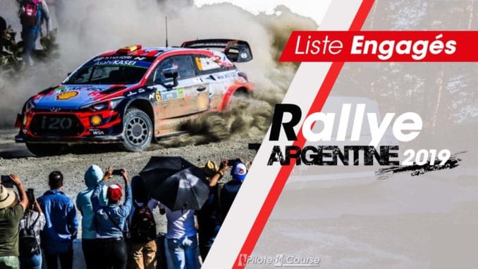 Engagés Rallye Argentine 2019