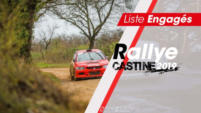Engagés Rallye Castine 2019