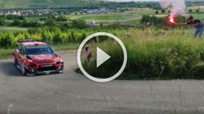 Camilli teste la Citroën C3 WRC