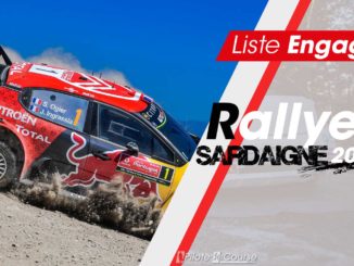 Engagés rallye Sardaigne 2019