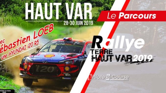 Les spéciales du Rallye Terre du Haut Var 2019