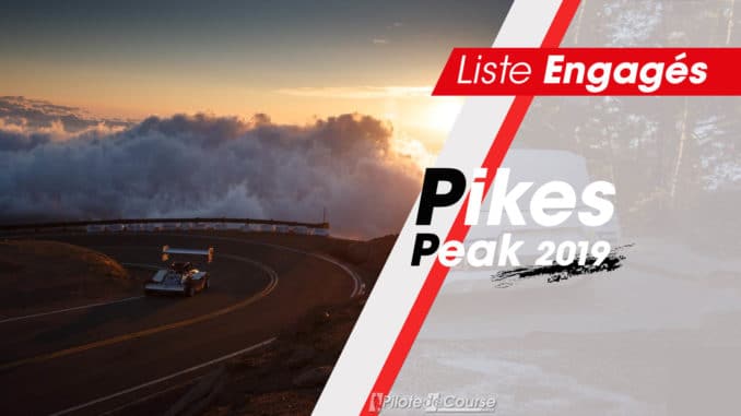 engagés Pikes Peak 2019
