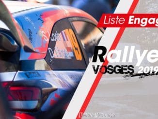 Engagés Rallye Vosges Grand Est 2019
