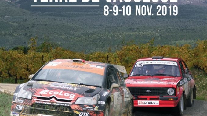 Les spéciales du Rallye Terre de Vaucluse 2019