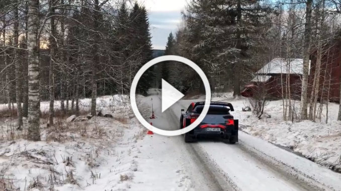 Essais Breen Rallye Suède 2020