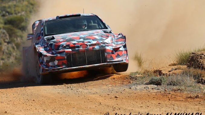 Yaris WRC 2021 se dévoile sur terre