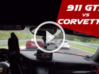 Porsche 911 GT3 vs Corvette C6 Z06 play